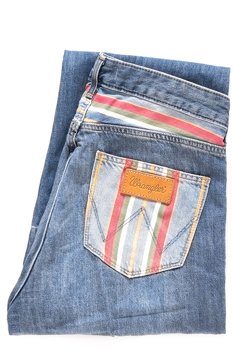 WRANGLER CROPPED FLARE DISCO STRIPES W2308799Y