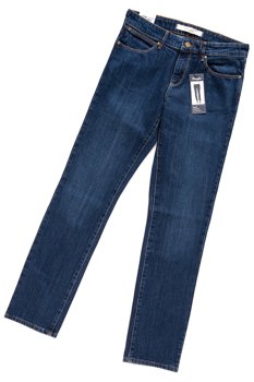 WRANGLER DREW DAMSKIE SPODNIE JEANSOWE JEANSY DŻINSY JEANS EASY BLUE W24SX479G