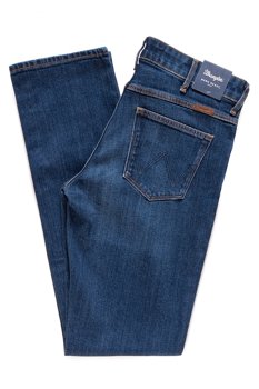 WRANGLER DREW DAMSKIE SPODNIE JEANSOWE JEANSY DŻINSY JEANS EASY BLUE W24SX479G