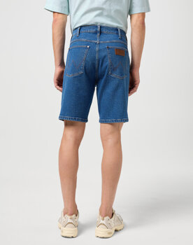 WRANGLER FRONTIER SHORT MĘSKIE SZORTY KRÓTKIE SPODENKI JEANSOWE ROCK BED 112350819