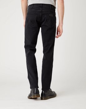 WRANGLER GREENSBORO MĘSKIE SPODNIE JEANSOWE JEANSY BLACK CROW W15QHP363