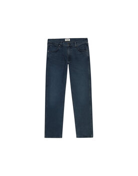 WRANGLER GREENSBORO MĘSKIE SPODNIE JEANSOWE JEANSY DŻINSY STORMY WASH 112357413