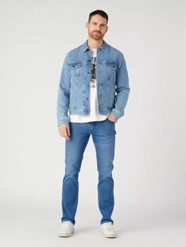 WRANGLER GREENSBORO MĘSKIE SPODNIE JEANSOWE JEANSY EASY DAYS W15QHN42M