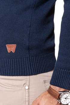 WRANGLER HALF ZIP NAVY W8625RJ35