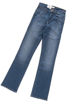 WRANGLER HIGH RISE BOOTCUT MISTY BLUE W27UU486L