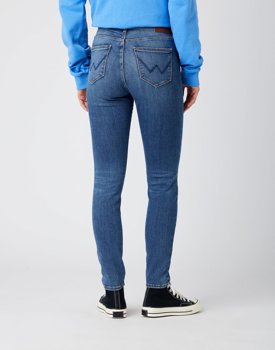 WRANGLER HIGH RISE SKINNY DAMSKIE SPODNIE JEANSOWE