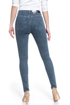 WRANGLER HIGH RISE SKINNY ICE LAKE W27HWF72D SAMPLE