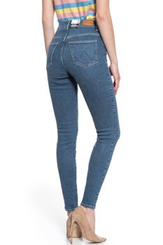 WRANGLER HIGH RISE SKINNY USED TINT W27HTX50H