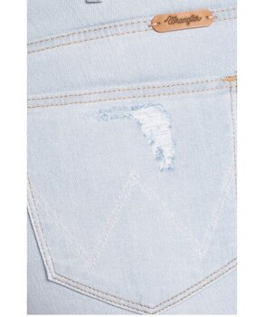 WRANGLER HIGH SKINNY DAMSKIE SPODNIE JEANSOWE JEANS FAVOURITE LIGHT W27HX884I