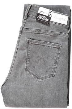 WRANGLER HIGH SLIM AUTHENTIC GREY W27GQG12U