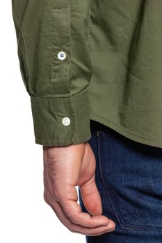 WRANGLER L/S 1 PKT SHIRT IVY GREEN W59146SIX