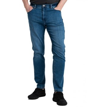 WRANGLER LARSTON MĘSKIE SPODNIE JEANSOWE JEANSY SOFTWEAR W18S74Z59