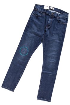 WRANGLER LARSTON SPILLED INDIGO W18SMS26B