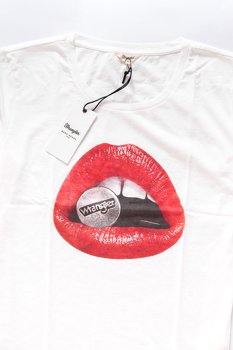 WRANGLER LIPS TEE OFFWHITE W7367D402