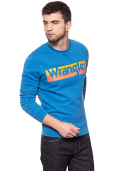 WRANGLER LOGO CREW DEEP WATER W6532HYDF