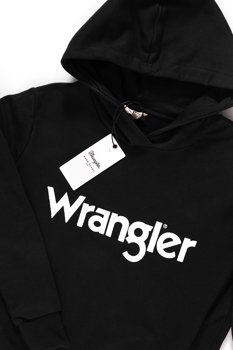 WRANGLER LOGO HOODIE BLACK W6056HY01