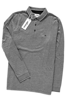 WRANGLER LS REFINED POLO BLACK W746KH100