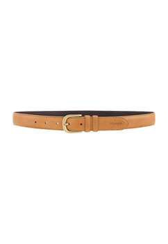 WRANGLER MĘSKI PASEK SKÓRZANY BOMBATO BELT DARK COGNAC 112358067 PREMIUM 