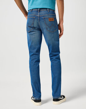 WRANGLER MĘSKIE SPODNIE JEANSOWE TEXAS SLIM RAINDROP 112355028