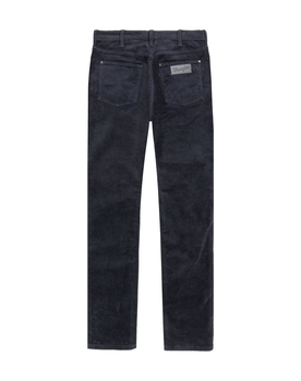 WRANGLER MESKIE SPODNIE SZTRUKSOWE SZTRUKS LARSTON DARK NAVY W18SA2XAE