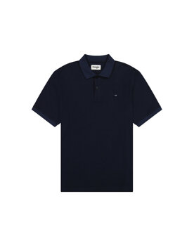 WRANGLER POLO SHIRT MĘSKA KOSZULKA POLO POLÓWKA BLACK IRIS 112350415