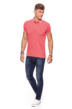 WRANGLER POLO  SS REFINED POLO TRUE RED W7B26KI74