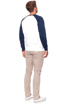 WRANGLER RAGLAN SWEAT OFFWHITE W6547JA02