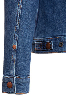 WRANGLER REGULAR JACKET DARKSTONE W44323090 SAMPLE