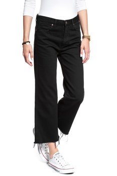 WRANGLER RETRO CROP BOYFRIEND BLACK W29TRJ24Q