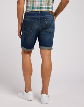 WRANGLER RIDER SHORT MĘSKIE SZORTY KRÓTKIE SPODENKI JEANSOWE CAMP FIRE 112349233