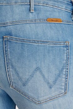 WRANGLER SARA NARROW DAMSKIE SPODNIE JEANSOWE COOL SUNRISE W25ZZS64J