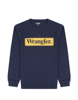 WRANGLER SEASONAL CREW MĘSKA BLUZA NAVY 112341196