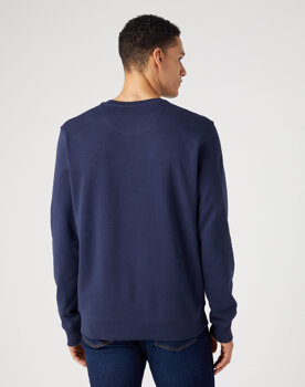 WRANGLER SEASONAL CREW MĘSKA BLUZA NAVY 112341196