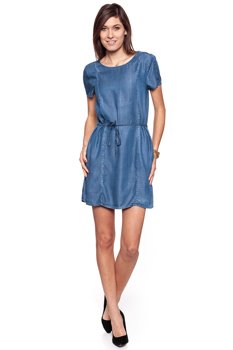 WRANGLER SHIFT DRESS MID INDIGO W9059LY8E