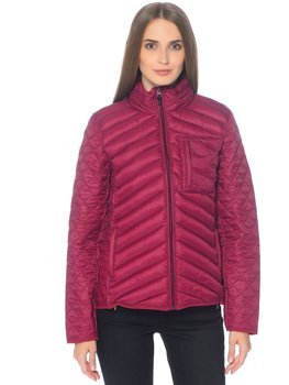 WRANGLER SHORT PUFFER JACKET WINE W4083YARI