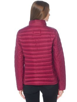 WRANGLER SHORT PUFFER JACKET WINE W4083YARI