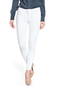 WRANGLER SKINNY DAMSKIE SPODNIE JEANSOWE WHITE W28MGO989