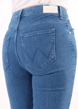 WRANGLER SLIM CROP DAMSKIE SPODNIE JEANSOWE RETRO ACTION W248GU124