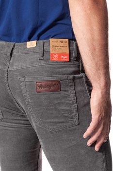 WRANGLER SPODNIE MĘSKIE ARIZONA STRETCH PEWTER W12ON980M