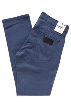 WRANGLER SPODNIE MĘSKIE GREENSBORO DENIM BLUE A15QSM22E