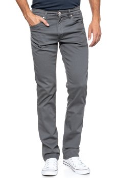 WRANGLER SPODNIE MĘSKIE GREENSBORO GREY ZINC W15QSM22B