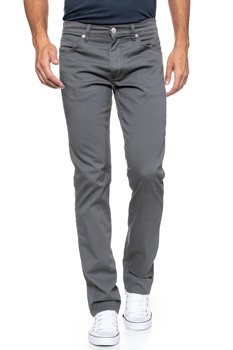 WRANGLER SPODNIE MĘSKIE GREENSBORO GREY ZINC W15QSM22B