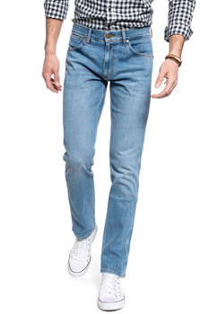 WRANGLER SPODNIE MĘSKIE GREENSBORO MID SUMMER BLUE  W15QV712Z