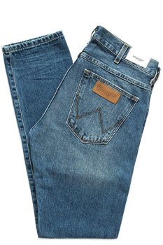 WRANGLER SPODNIE MĘSKIE LARSTON MID SELVEDGE W18SBZ98D