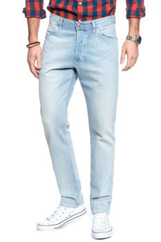 WRANGLER SPODNIE MĘSKIE SLIDER ICY BLUE W18RFH27D