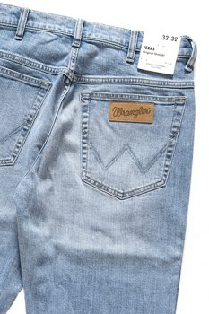 WRANGLER SPODNIE MĘSKIE TEXAS POWDER BLUE W121XG20H