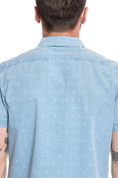 WRANGLER SS 1 PKT SHIRT CERULEAN BLUE  W5L56GXVT