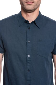 WRANGLER SS 1 PKT SHIRT MĘSKA KOSZULA KRÓTKI RĘKAW  NAVY W5J1LO114