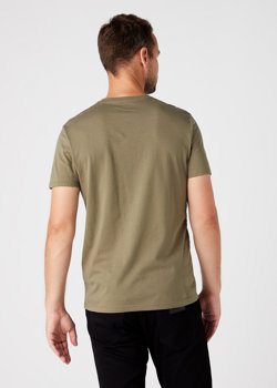 WRANGLER SS 2 PACK TEE MĘSKI T-SHIRT KOSZULKA DWUPAK DUSTY OLIVE W7BADHX45