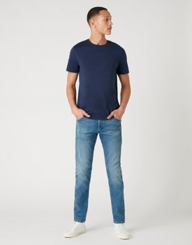 WRANGLER SS 2 PACK TEE MĘSKI T-SHIRT KOSZULKA NAVY W7BADH114